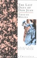 Cover of: The last days of Don Juan