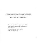 Cover of: Pitjantjatjara/Yankunytjatjara Picture Dictionary: Picture Dictionary