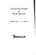 Cover of: Collected poems of Denis Devlin