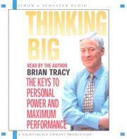 Cover of: Thinking Big by Brian Tracy