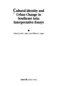 Cultural identity and urban change in Southeast Asia cover