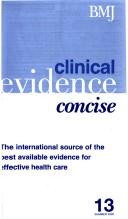 Cover of: Clinical Evidence by David Charles Wilson Tovey