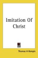 Cover of: The Imitation of Christ by Thomas à Kempis