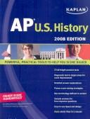 Cover of: Kaplan AP U.S. History, 2008 Edition