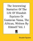Cover of: THE LIFE OF OLAUDAH EQUIANO | Olaudah Equiano (ed. By Joanna Brooks)