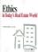 Cover of: Ethics in Today's Real Estate World