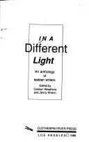 Cover of: In a different light by edited by Carolyn Weathers and Jenny Wrenn.