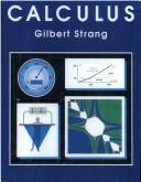 Cover of: Calculus by Gilbert Strang