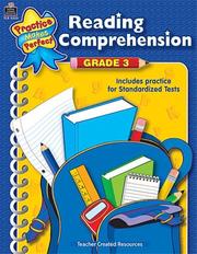 Cover of: Reading Comprehension Grade 3 (Practice Makes Perfect)