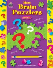 Cover of: More Brain Puzzlers | EDW,HO CUR