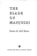 Cover of: The blade of Manjusri: poems