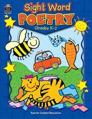 Cover of: Sight Word Poetry