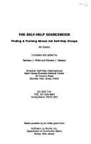 Cover of: Self Help Sourcebook: Finding & Forming Mutual Aid Self-Help Groups (Self-Help Sourcebook)