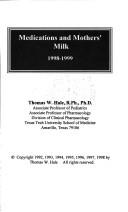 Cover of: Medications and mothers' milk