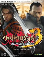 Cover of: Onimusha(tm) 3: Demon Siege Official Strategy Guide (Brady Games)