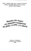 Cover of: Masculino Que Ninguno by Colectivo E Ideolog IAS y Vivencias de L