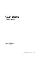 Cover of: DAVE SMITH by Robert J. DeMott