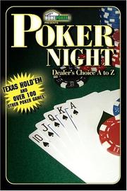Cover of: Poker Night: Dealer's Choice A to Z