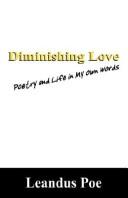 Cover of: Diminishing Love | Leandus Poe