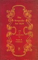 Cover of: The Keepsake For 1829