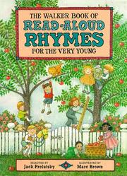 Cover of: The Walker Book of Read-aloud Rhymes for the Very Young by Jack Prelutsky, Marc Brown