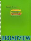 Cover of: The Broadview Guide to Writing: Canadian Edition