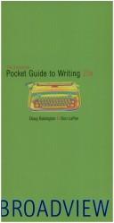 Cover of: The Broadview Pocket Guide to Writing