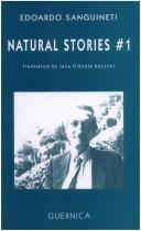 Cover of: Natural Stories # 1 by Edoardo Sanguineti