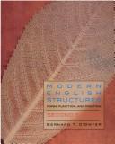 Cover of: Modern English Structures by BERNARD O'DWYER