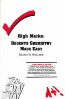 Cover of: High Marks | Sharon H. Welcher