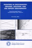 Cover of: Frontiers in Geochemistry | 