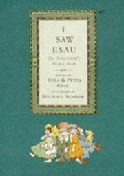 Cover of: I SAW ESAU.  The Schoolchild's Pocket Book. by Maurice Sendak
