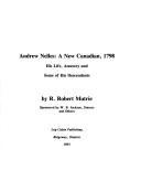 Cover of: Andrew Nelles : A New Canadian, 1798