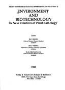 Cover of: Environment and biotechnology: A new frontiers of plant pathology (Recent researches in ecology, environment, and pollution)