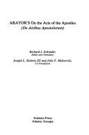 Cover of: Arator's On the acts of the Apostles (De actibus apostolorum)