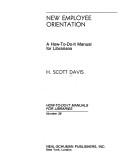 Cover of: New Employee Orientation by H. Scott Davis