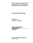 Teaching electronic information literacy by Donald A. Barclay