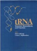 Cover of: Trna by Dieter Soll