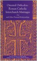 Cover of: Oriental Orthodox-Roman Catholic Inter- (Publication / United States Catholic Conference, No. 097-4) by Clarence Gallagher, Garabed D. Kochakian, Frederick R. McManus, Chorepiscopus J. Meno, Ronald G. Roberson, Khajag Garsamian, Howard J. Hubbard, Mar A. Samuel, Aelred Cody