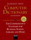 Cover of: Microsoft Press computer dictionary: the comprehensive standard for business, school, library, and home.