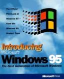 Cover of: Introducing Windows 95