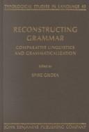 Cover of: Reconstructing grammar | 