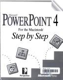 Cover of: Microsoft PowerPoint 4 for the Macintosh step bystep by Perspection Inc.