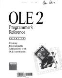 Cover of: OLE 2 programmer's reference. by Microsoft Corporation