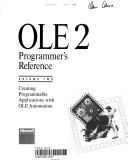 Cover of: Ole 2 Programmer's Reference by Microsoft Corporation