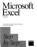 Cover of: Microsoft Excel Step-By-Step: Version 3/Book and Disk