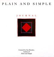 Cover of: Plain and simple journal