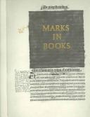 Cover of: Marks in Books, Illustrated and Explained by Roger Stoddard