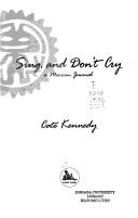 Cover of: Sing, and Don't Cry : A Mexican Journal