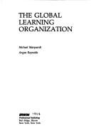 Cover of: The global learning organization